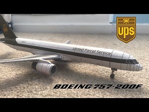 Papercraft 757F UPS