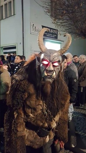 KRAMPUSLAUF 🔥😈 náměstí Skuteč KRAMPUS ČERTI 6. prosince 2025 #krampuslauf