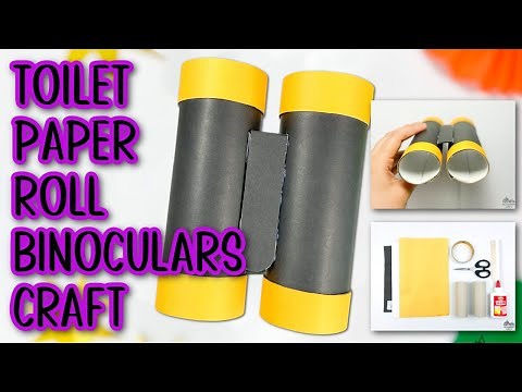 DIY Toilet Paper Roll Binoculars Craft