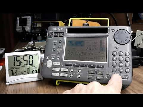 Sony ICF-SW55 Shortwave Tour