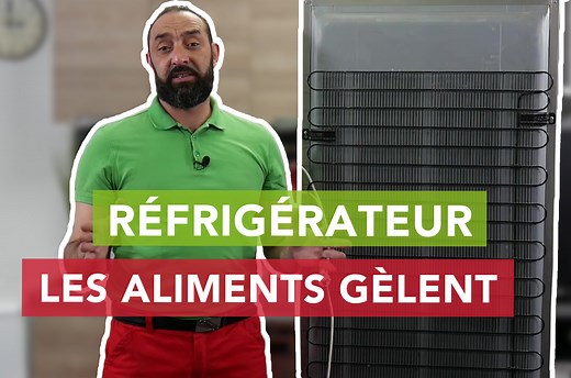Pourquoi les aliments congèlent dans mon frigo ? - SOS Accessoire
