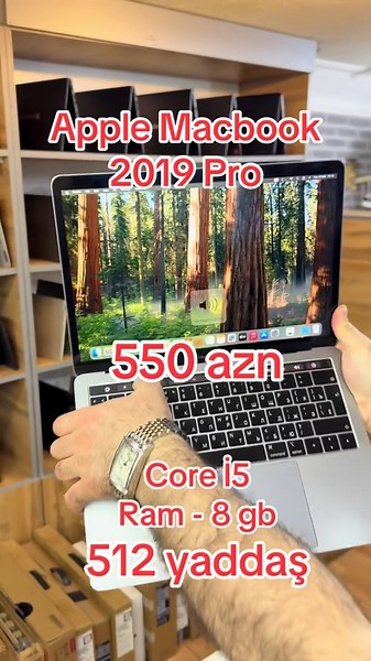 Macbook Pro 2019 Pro Ram - 8 gb Ssd - 512 gb Ekran - 13.3 inch #apple #macbook #notebook #m1 #laptop