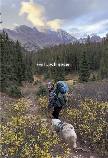 Nothing the mountains can’t fix #hike #backpackinglife #colorado #mountains #dog