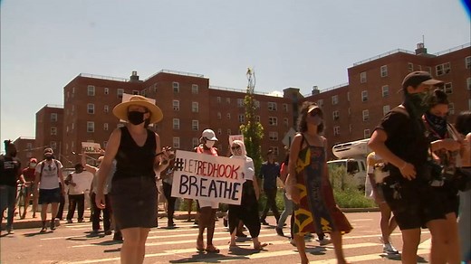 Red Hook Houses residents demand NYCHA slow down construction project