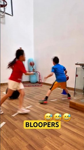 AGILITY DRILL BLOOPERS 😅😱 IT’S HARDER WITH PARTNER #speedandagility #bloopers