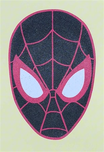 Miles Morales sandpainting tribute — Spider-Verse artwork