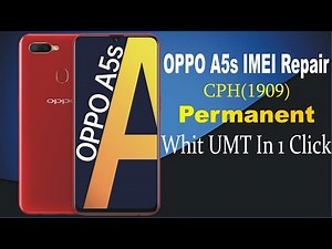 OPPO A5s CPH 1909 IMEI Repair With UMT 1 Click