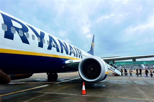 Ryanair plane crashes into fence as tug driver talks to colleague