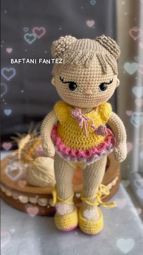 Complete Tutorial for Knitting a Girl Doll: From Beginner to Expert! 🧸💕