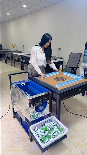 This Automatic Mahjong Table Is So Satisfying 😳🔥