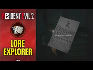 Resident Evil 2 (2019) - Lore Explorer Achievement | Trophy Guide (All File Locations)