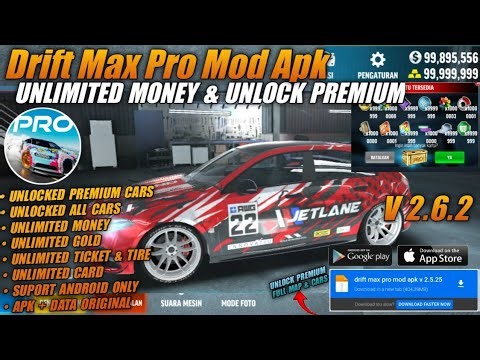 Download Drift Max Pro Mod Apk V2.6.2 Terbaru 2025 - Unlimited Money & Unlock All Cars