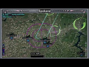 KGEG | SkyGlass Real-Time Air Traffic Radar • LiveATC Audio • Ambient Aviation