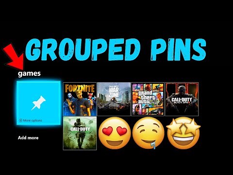 How to PIN Games and Apps on Xbox One // After new update