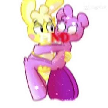 cuddles x toothy #love