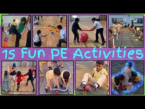 15 Fun PE Activities That Kids LOVE | Easy PE Games for Primary School | physed games | pegames