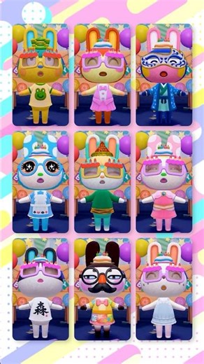[Happy Birthday to You] 9 Rabbits Celebrating Your Birthday #AnimalCrossing #K.K.Idol #AnimalCros...