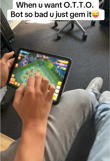 Eagerly Gemming for O.T.T.O. Bot in Clash of Clans