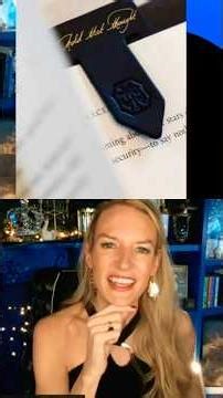 Meghan Using Her Bookmark To Send Message For Security Ughhhh