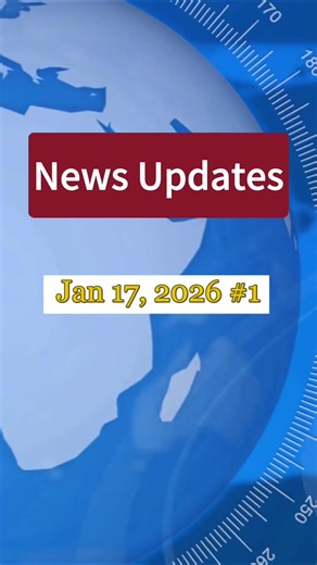 Daily U.S Headlines - Jan 17, 2026 #news #newsupdate #trump #breakingnews #usa