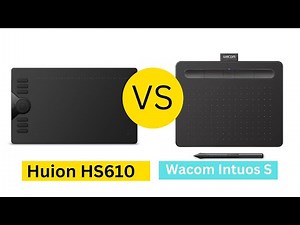 Huion vs Wacom: Wacom Intuos S and Huion H610 (Compared)