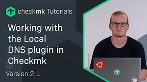Working with the Local DNS plugin in Checkmk