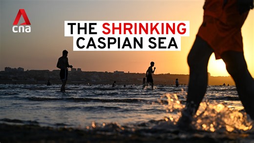 The shrinking Caspian Sea