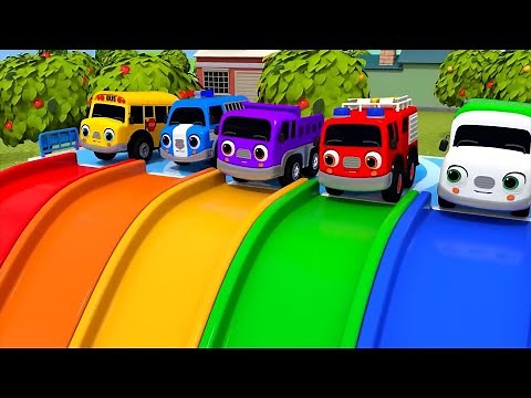 Wheels on the Bus | Nursery Rhymes & Kids Songs | Beep Beep Bus