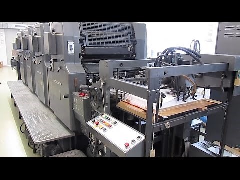 4-color Heidelberg MOVPH - used offset printing machine
