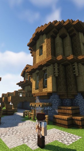 Construindo um Silo Medieval em Minecraft