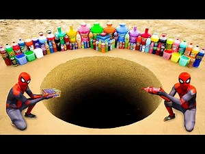 EXPERIMENT: Giant Toothpaste Eruption from Big Orbeez, Balloons of Fanta, Coca Cola, Sodas vs Mentos