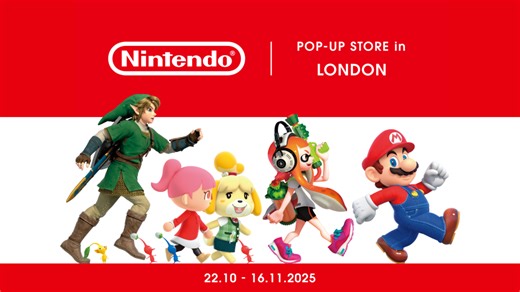 Nintendo pop-up store heading to London for the first time