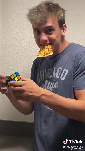#RubiksCube Challenge! 😱😅 @rubiksofficial click the Iink in my BI0 to get your own! #ad #rubiks_partner #AdventureEveryTurn #RubyRubiks #CubeAtHome