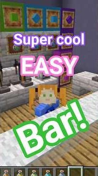 Rainbow Bar - Minecraft Tutorial