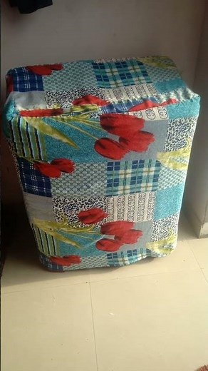 washing machine cover, how to make a washing machine cover #short
