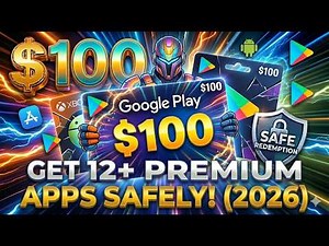 $100 Google Play Gift Card: How to Redeem & Get 12+ Premium Apps Safely! (Official 2026 Guide)