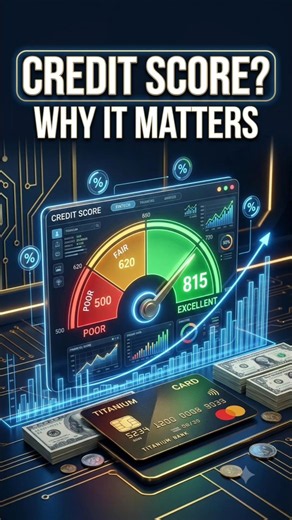 How Credit Scores Really Work 💳 Explained in 30 Seconds! #technology #creditscore #freecreditscore