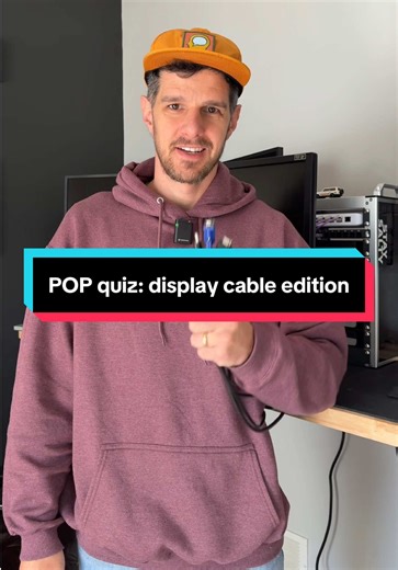 all of these cables are capable of 120Hz but one of them isn’t used much anymore. 120Hz monitors create a smooth viewing experience that is pleasing to our eyes. do you use a 120Hz monitor? #techtips #tiktoklearningcampaign
