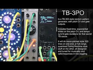 TB-3PO (O&C Hemisphere Suite, Logarhythm Mod)