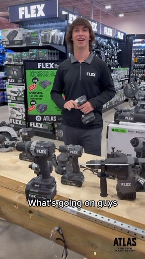Atlas Tools & Machinery on Instagram: "Up to 40% Off Flex at Atlas Tools & Machinery🔥 + Spend & Get Batteries & Live Tool Demos! Shop IN-STORE ONLY at our Vaughan Location: 📍111 Creditview Road, Vaughan WWW.ATLAS-MACHINERY.COM #SpendAndGet #AtlasMachinery #Vaughan #PowerTools #ToolsoftheTrade #Demos #HotDeals #FLEX #Tools"
