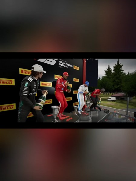 F1 25: New Podium Angles for Celebrations
