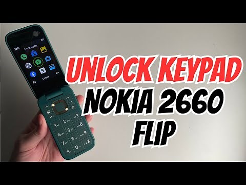 How To UnLock Keypad On Nokia 2660 Flip