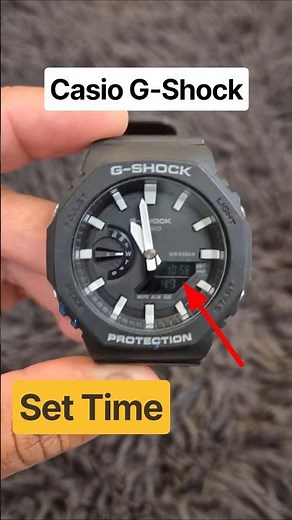 Casio G-Shock Time Setting | How To Change Time G-Shock Watch | Gshock Time Adjust Easily