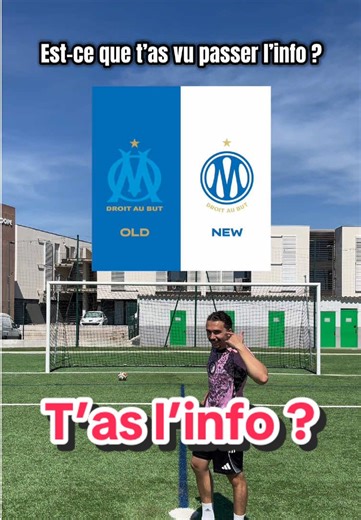 OM change de logo, infos foot & LDC !