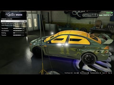 How do you change color of a car? GTA Online | GTA 5 Online