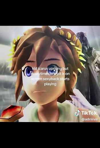 this might be canon considering he actually has a theme that starts playing everytime he appears in the game lmao #kidicarusuprising #fyp #kidicarus #kidicaruspit #darkpitkidicarus #kidicarusedit #smashbrosultimate #nintendo #kidicarustiktok