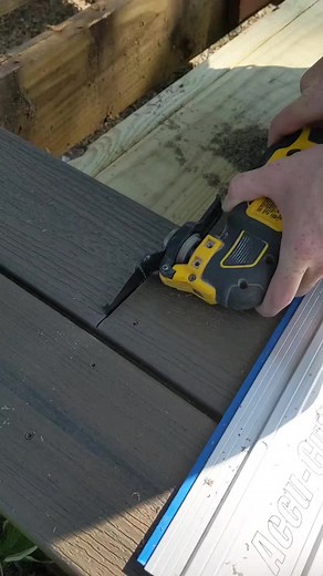 174K views · 460 reactions | making those #precision #cuts using #dewaltmultitool #multitool #tooltips #howto ##decking | Revive Home Tips | Facebook