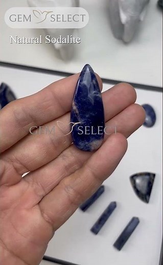 🔵 Sodalite | Natural, Certified Loose Gemstones 🔵