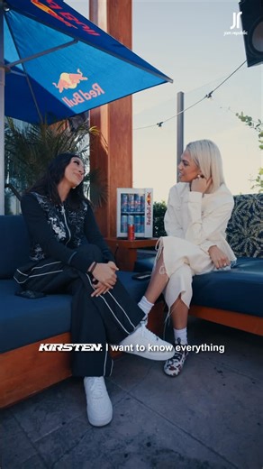 Jam Republic The Agency on Instagram: "#JRAOffTheRecord ft. @daisyvmz @kirstendodgen Ever wanted to hear about our Jam artists beyond the battles, tours, and choreography? Welcome to Off The Record 🤫 These first few segments were filmed during the RedBull Dance Your Style World Final in Los Angeles — stay tuned to hear what Kirsten and Daisy have to say 👀 Huge thanks to our friends over at @stanceelements and @redbulldance — this wouldn’t have been possible without their collaboration and supp