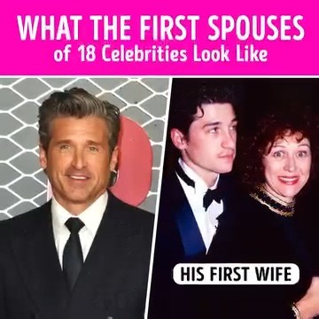 130K views · 755 reactions | What the First Spouses of 18 Celebrities Look Like | CelebRatings | Facebook